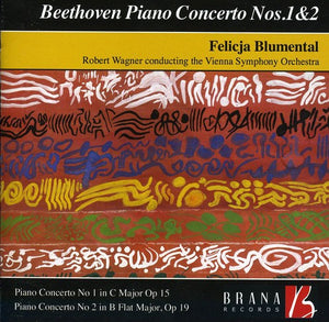 LUDWIG VAN BEETHOVEN^FELICJA BLUMENTAL | PIANO CONCERTO 1 & 2