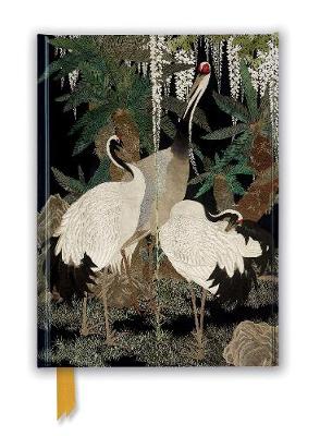 JOURNAL | ASHMOLEAN: CRANES, CYCADS AND WISTERIA BY NISHIMURA SO-ZAEMON XII (FOILED JOURNAL)