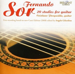 F. SOR^CRISTIANO PORQUEDDU | 20 STUDIES FOR GUITAR