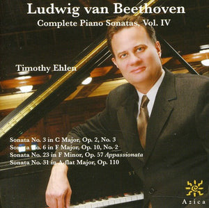 TIMOTHY EHLEN^LUDWIG VAN BEETHOVEN | COMP PIANO SONATAS 4