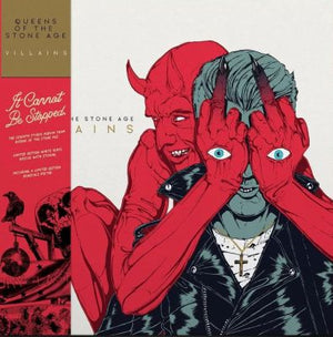 QUEENS OF THE STONE AGE | VILLAINS (WHITE WITH ETCHING 2LP EDITION) (INCLUDES POSTER) (VINYL)