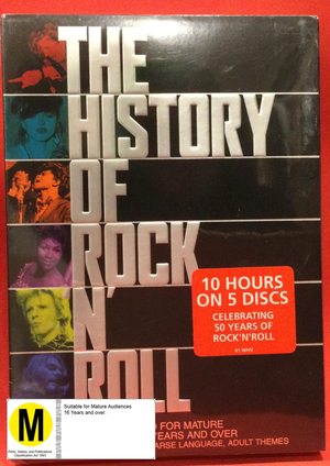 VARIOUS | HISTORY OF ROCK N ROLL (5DVD)