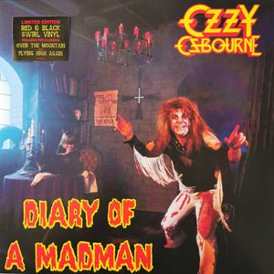 OZZY OSBOURNE | DIARY OF A MADMAN (RED AND BLACK MARBLE EDITION) (VINYL)