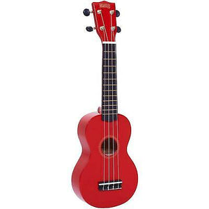 UKULELE MAHALO RED W/BAG