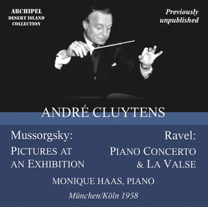 ANDR  CLUYTENS | PIANO CONCERTO & LA VALSE / PICTURES AT EXHIBITION