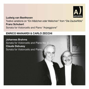 ENRICO MAINARDI | SHUBERT, BEETHOVEN, BRAHMS, DEBUSSY