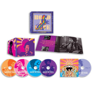 JIMI HENDRIX | BOLD AS LOVE (4CD SET) (BLU - RAY DVD AUDIO)