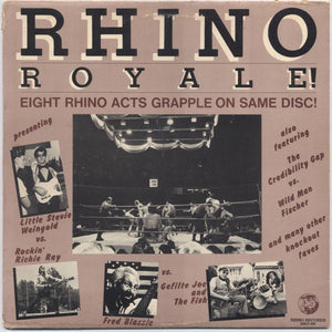 VARIOUS | RHINO ROYALE - RED WHITE AND BLUE SPLATTER - SLIGHT WARP