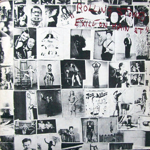 ROLLING STONES | EXILE ON MAIN STREET - NZ / AUS 2LP NO POSTCARDS - SLEEVE ROUGH