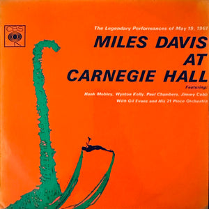 MILES DAVIS AT CARNEGIE HALL - NZ - SLEEVE ROUGH | MILES DAVIS