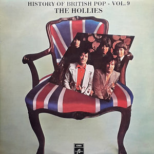 HOLLIES | HISTORY OF BRITISH POP VOL 9 - WRITING ON COVER