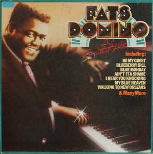 FATS DOMINO | 20 GREATEST HITS - RECORD BIT ROUGH