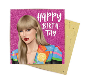 HAPPY BIRTH-TAY TAYLOR SWIFT CARD