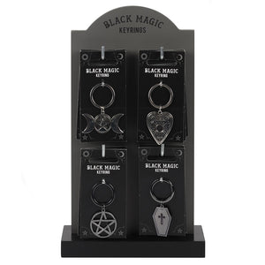 PENTAGRAM SHAPED KEYRING METAL