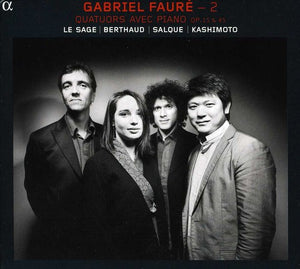DAISHIN KASHIMOTO^ERIC LE SAGE | 2 PIANO QUARTETS OP. 15 & 45