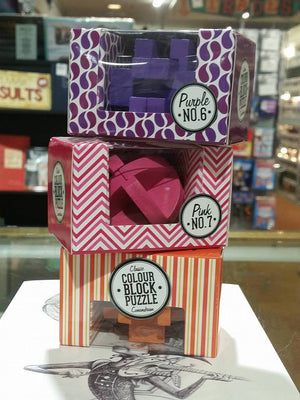 COLOUR BLOCKS MINI PUZZLES ASSORTED (SINGLE)