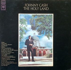 JOHNNY CASH | HOLY LAND - 3D COVER
