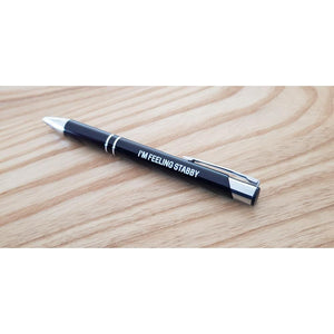 IM FEELING STABBY PEN BLACK