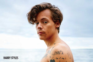 HARRY STYLES BEACH POSTER 606