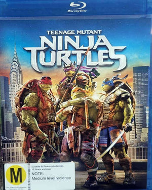 MOVIE BLACT | TEENAGE MUTANT NINJA TURTLES (2014) (BLU - RAY)