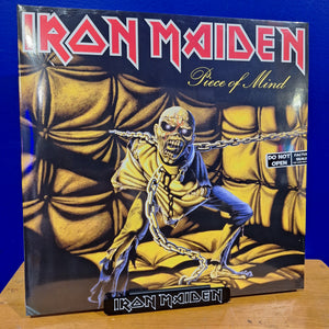 NOW PLAYING LP STAND - IRON MAIDEN