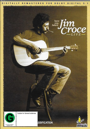 JIM CROCE | JIM CROCE LIVE