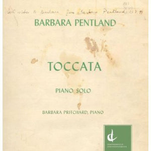 BARBARA PRITCHARD^BARBARA PENTLAND | TOCCATA
