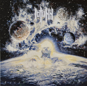 IOTUNN | ACCESS ALL WORLDS - 2LP - SUNLIGHT YELLOW MARBLE - SIGNED - SLIGHT WOBBLE PLAYS FINE