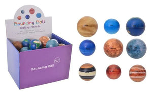 BOUNCY BALLS PLANETS SINGLE ASSORTED