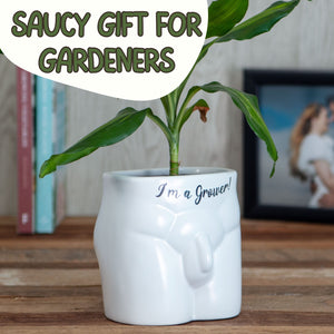 I'M A GROWER MINI POT PLANTER MENS BOTTOM