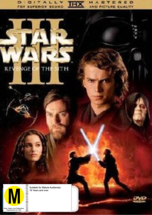 MOVIE SCI | STAR WARS EPISODE 3 REVENGE OF THE SITH (2DVD)