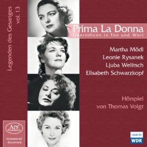 PRIMA LA DONNA^ELISABETH SCHWARZKOPF | PRIMA DONNA IN SOUND & WORDS