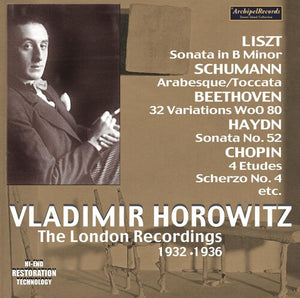 | VLADIMIR HOROWITZ-DIE LONDON