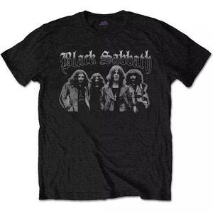 BLACK SABBATH GREYSCALE GROUP TEE