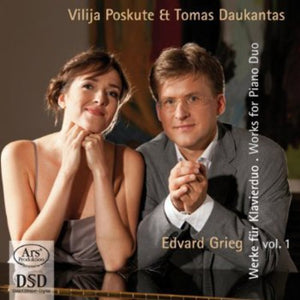 TOMAS DAUKANTAS^EDVARD GRIEG | PIANO DUETS 1
