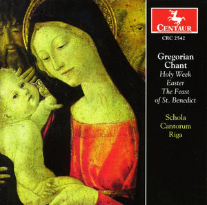 THE ANONYMOUS^SCHOLA CANTORUM RIGA^ANONYMOUS | GREGORIAN CHANT: HOLY WEEK