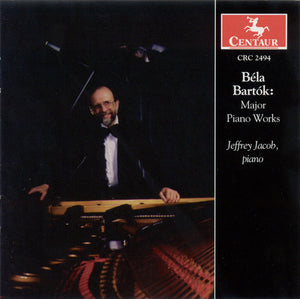 JEFFREY JACOB^B. BARTOK | MAJOR PIANO WORKS