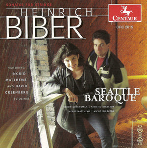 SEATTLE BAROQUE ORCHESTRA | SONATAS FOR STRINGS