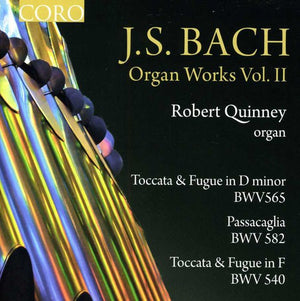ROBERT QUINNEY^J.S. BACH | ORGAN WORKS