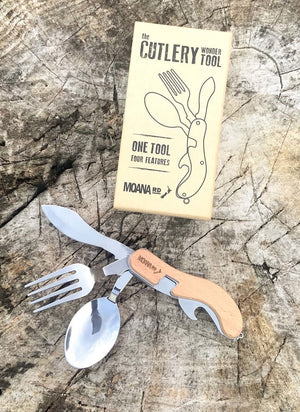 CUTLERY TOOL 4 MULTI FEATURE TOOL CAMPING TOOL