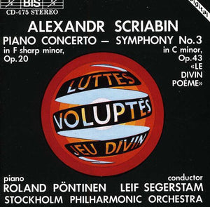 LEIF SEGERSTAM^A. SCRIABIN | PIANO CONCERTO / SYMPHONY 3 "DIVINE POEM"