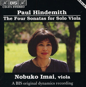 P. HINDEMITH^NOBUKO IMAI | FOUR SONATAS FOR SOLO VIOLA OP11/5