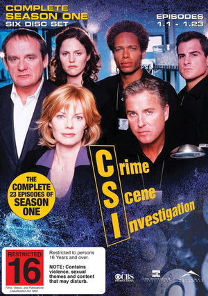 CSI SEASON 1 (6DVD)