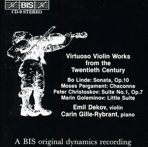 VARIOUS ARTISTS^EMIL DEKOV | VIRTUOSO VIOLIN WORKS FROM 20TH CENTURY / VARIOUS