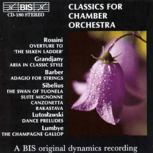 CLASSICS FOR CHAMBER MUSIC