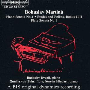 BOHUSLAV MARTINU | PIANO SONATA 1
