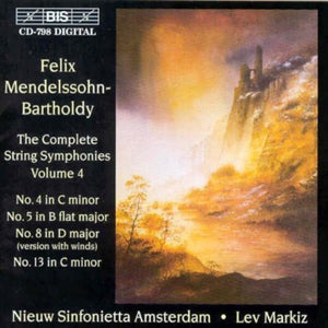 LEV MARKIZ^FELIX MENDELSSOHN | STRING SYMPHONIES I