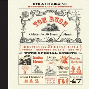 TOM RUSH | CELEBRATES 50 YEARS OF MUSIC