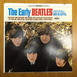 BEATLES | EARLY BEATLES - USA APPLE - SEAM SPLIT - WRITING AND MARKS ON BACK COVER
