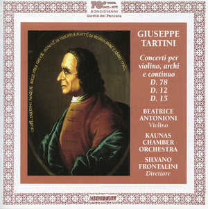 GIUSEPPE TARTINI^BEATRICE ANTONIONI | VIOLIN CONCERTOS